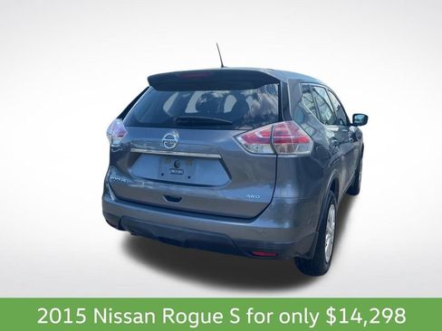 Used 2015 Nissan Rogue S AWD/4WD image 4