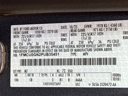 Used 2023 Ford Escape Active image 30