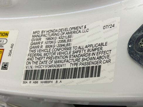 Used 2024 Honda Accord EX image 40