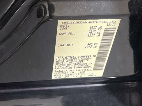 Used 2016 Nissan Altima 2.5 S w/ Power Driver Seat Package FWD image 29