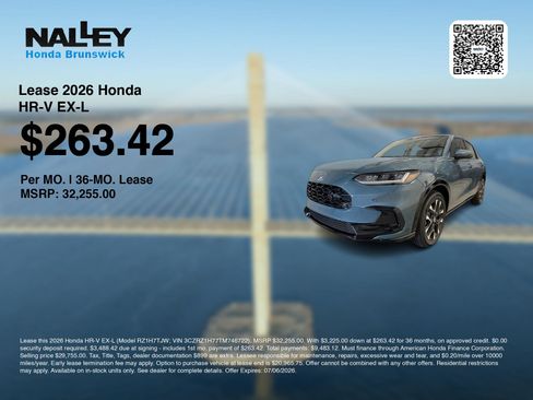 New 2026 Honda HR-V EX-L image 3