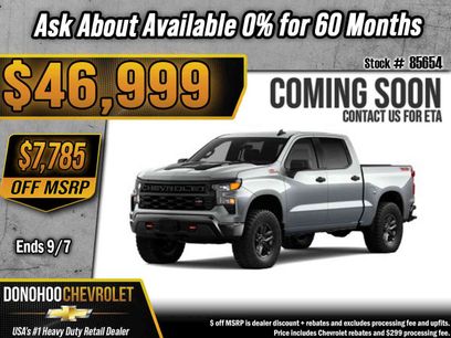 New 2026 Chevrolet Silverado 1500 Custom Trail Boss