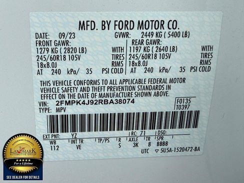 Used 2024 Ford Edge SEL image 22