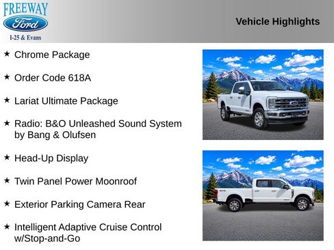 Used 2024 Ford F350 Lariat w/ Lariat Ultimate Package AWD/4WD image 2
