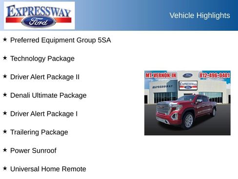Used 2019 GMC Sierra 1500 Denali w/ Denali Ultimate Package AWD/4WD image 2