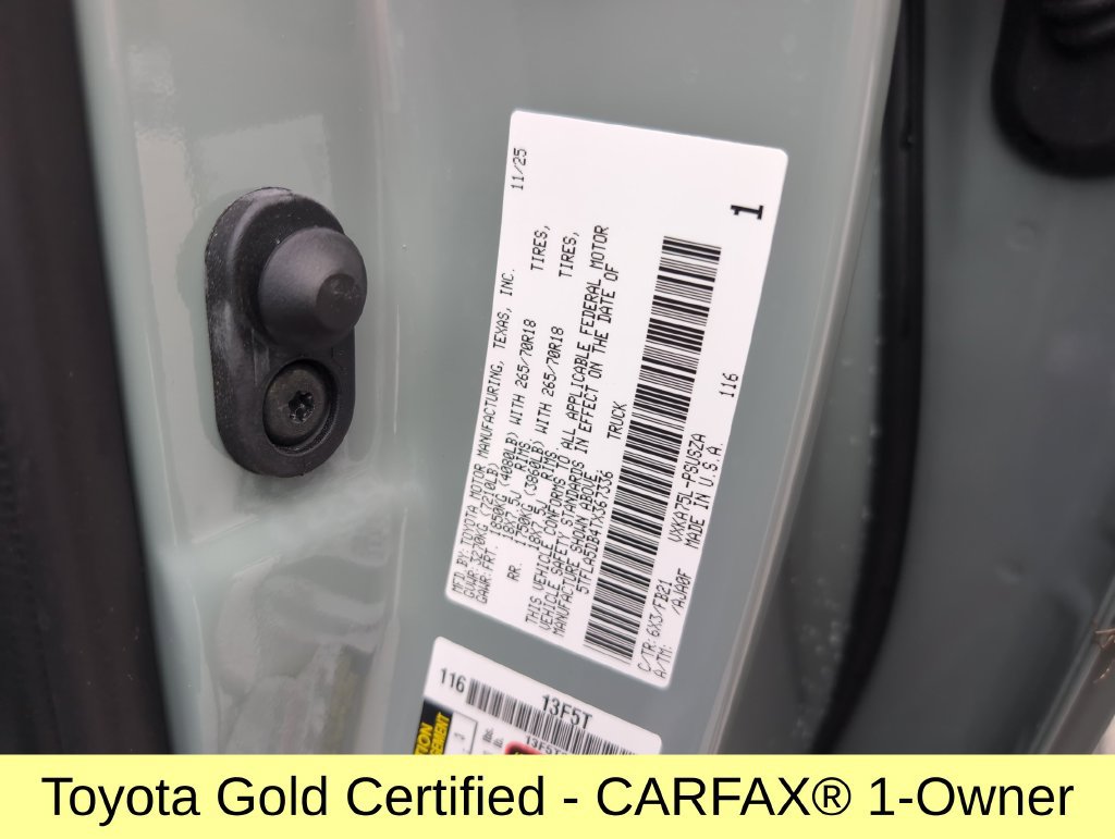 Certified 2026 Toyota Tundra SR5 w/ TRD Off-Road Package AWD/4WD image 29