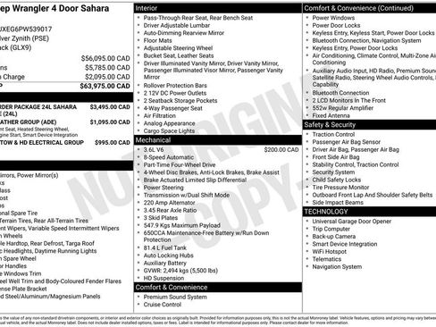 Used 2023 Jeep Wrangler Unlimited Sahara AWD/4WD image 13