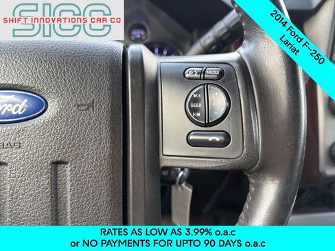 Used 2014 Ford F250 Lariat w/ Chrome Package AWD/4WD image 14