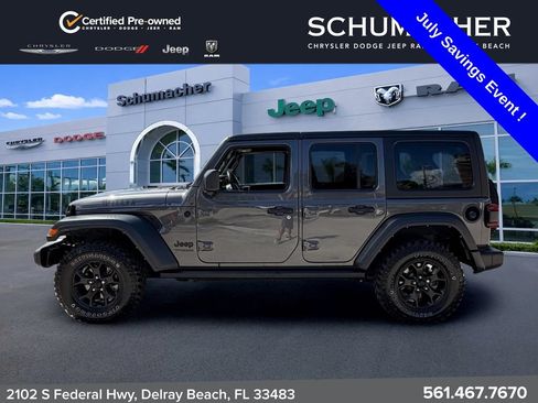 Used 2022 Jeep Wrangler Unlimited Sport AWD/4WD image 4