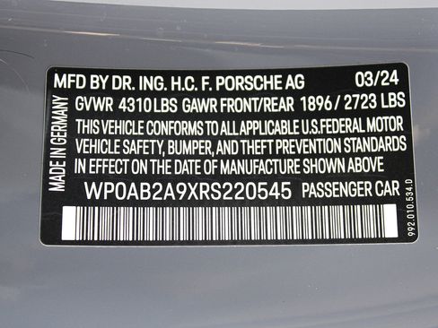 Used 2024 Porsche 911 Carrera GTS RWD image 46