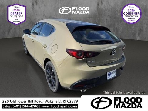 Certified 2025 MAZDA MAZDA3 Carbon AWD/4WD image 3