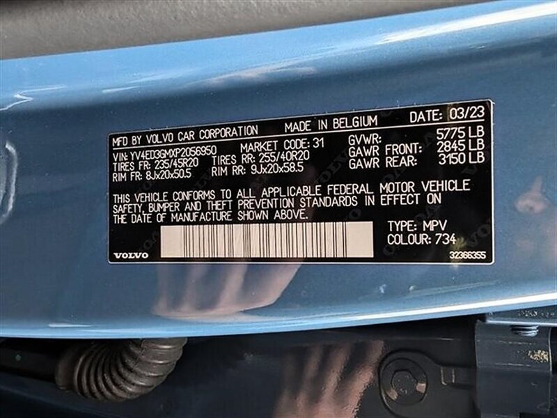 Used 2023 Volvo C40 P8 Recharge Ultimate AWD/4WD image 31