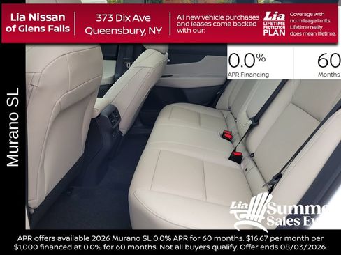 New 2026 Nissan Murano SL AWD/4WD image 30