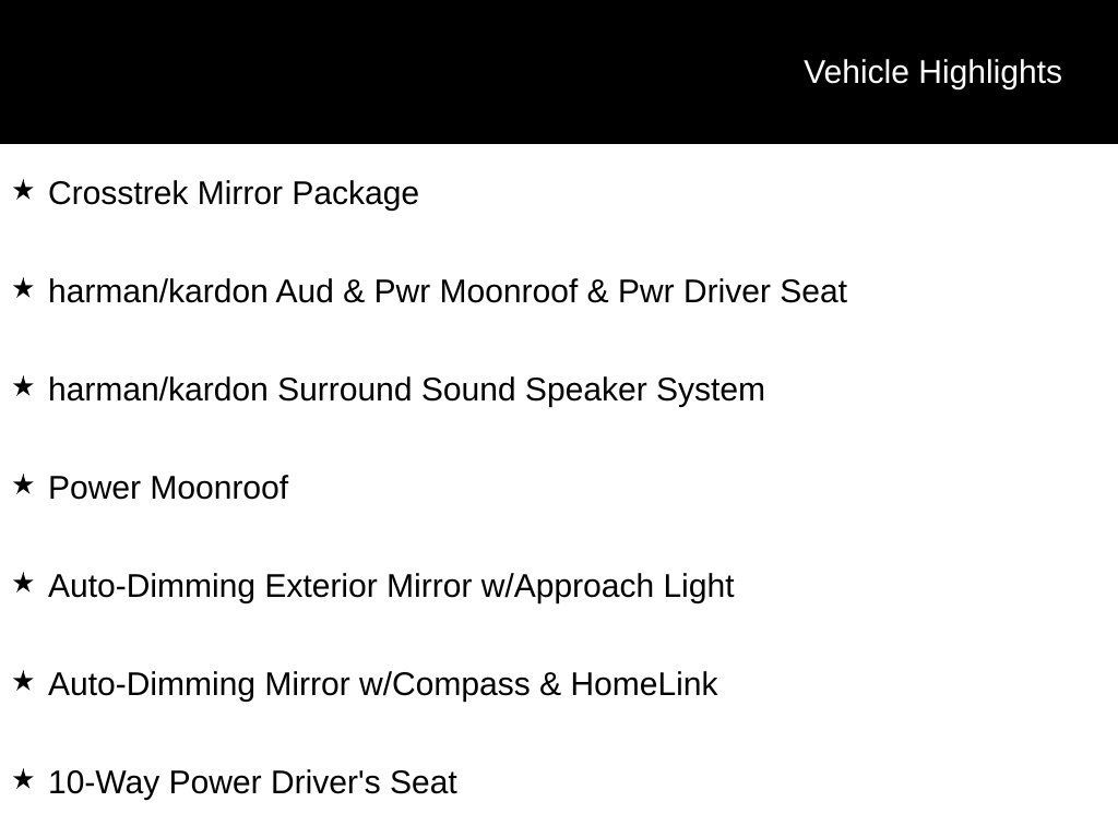 Certified 2024 Subaru Crosstrek 2.5i Wilderness w/ Crosstrek Mirror Package AWD/4WD image 6