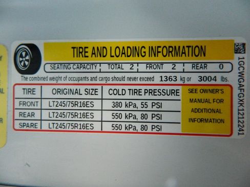 Used 2019 Chevrolet Express 2500 w/ Communications Package image 22