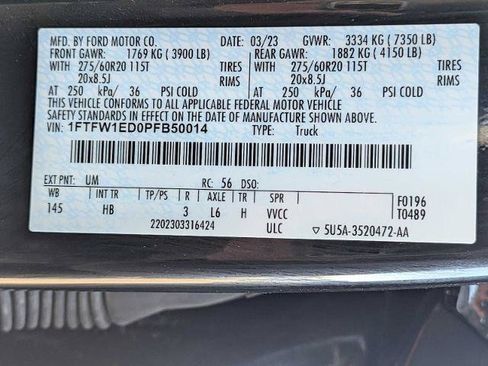 Certified 2023 Ford F150 Lariat AWD/4WD image 31