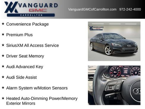 Used 2018 Audi A5 2.0T Premium Plus w/ Premium Plus AWD/4WD image 6