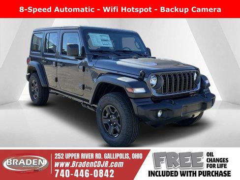 New 2026 Jeep Wrangler Unlimited Sport AWD/4WD image 1
