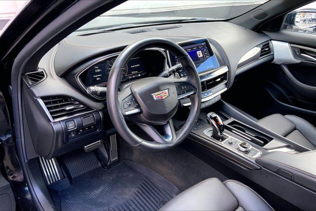 Used 2024 Cadillac CT5 V w/ LPO, ONYX Package AWD/4WD image 14