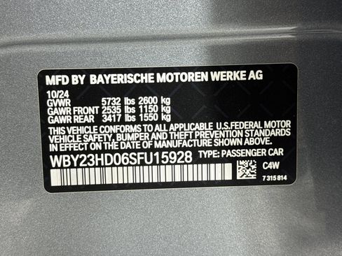 Used 2025 BMW i4 eDrive40 w/ Premium Package RWD image 28