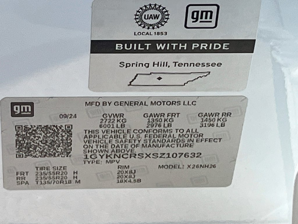 Used 2025 Cadillac XT5 Premium Luxury w/ LPO, Floor Liner Package FWD image 34