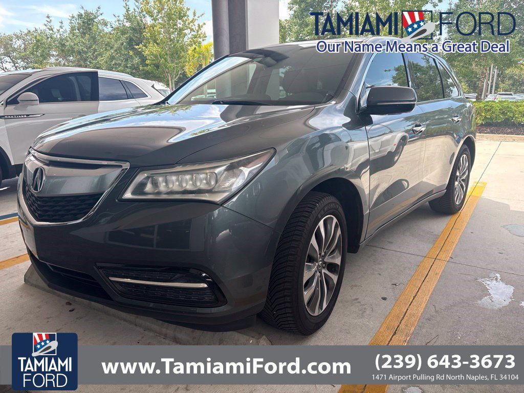 Used 2016 Acura MDX w/ Technology Package FWD image 1