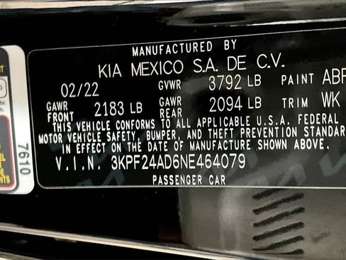 Used 2022 Kia Forte LXS image 18