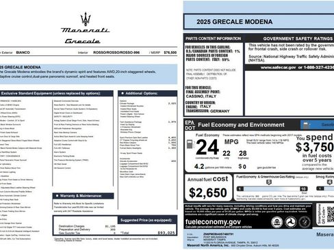 New 2025 Maserati Grecale Modena image 3