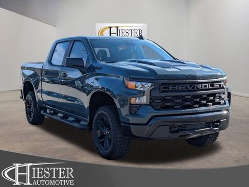 New 2026 Chevrolet Silverado 1500 Custom Trail Boss w/ Dark Appearance Package image 1