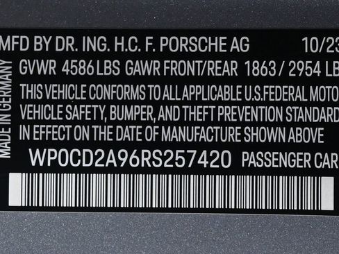 Certified 2024 Porsche 911 Turbo S AWD/4WD image 30