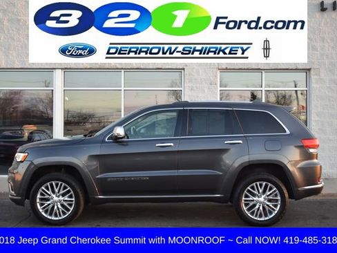 Used 2018 Jeep Grand Cherokee Summit AWD/4WD image 2