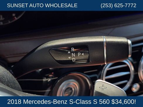 Used 2018 Mercedes-Benz S 560 Sedan w/ Premium Package image 38