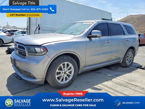 Used 2017 Dodge Durango GT w/ Nav & Power Liftgate Group RWD image 1