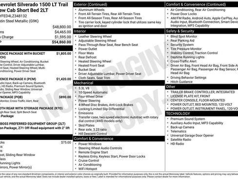 Used 2020 Chevrolet Silverado 1500 LT Trail Boss AWD/4WD image 7