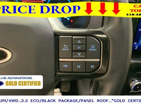 Certified 2023 Ford F150 Platinum w/ Equipment Group 701A High image 41