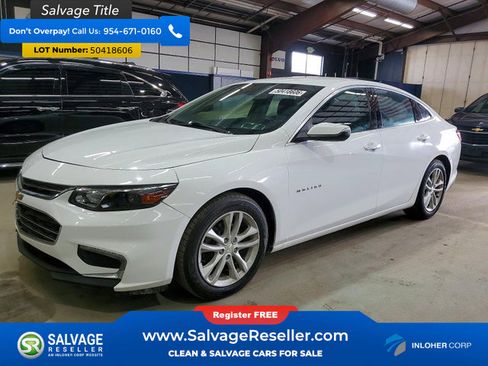 Used 2017 Chevrolet Malibu LT FWD image 1