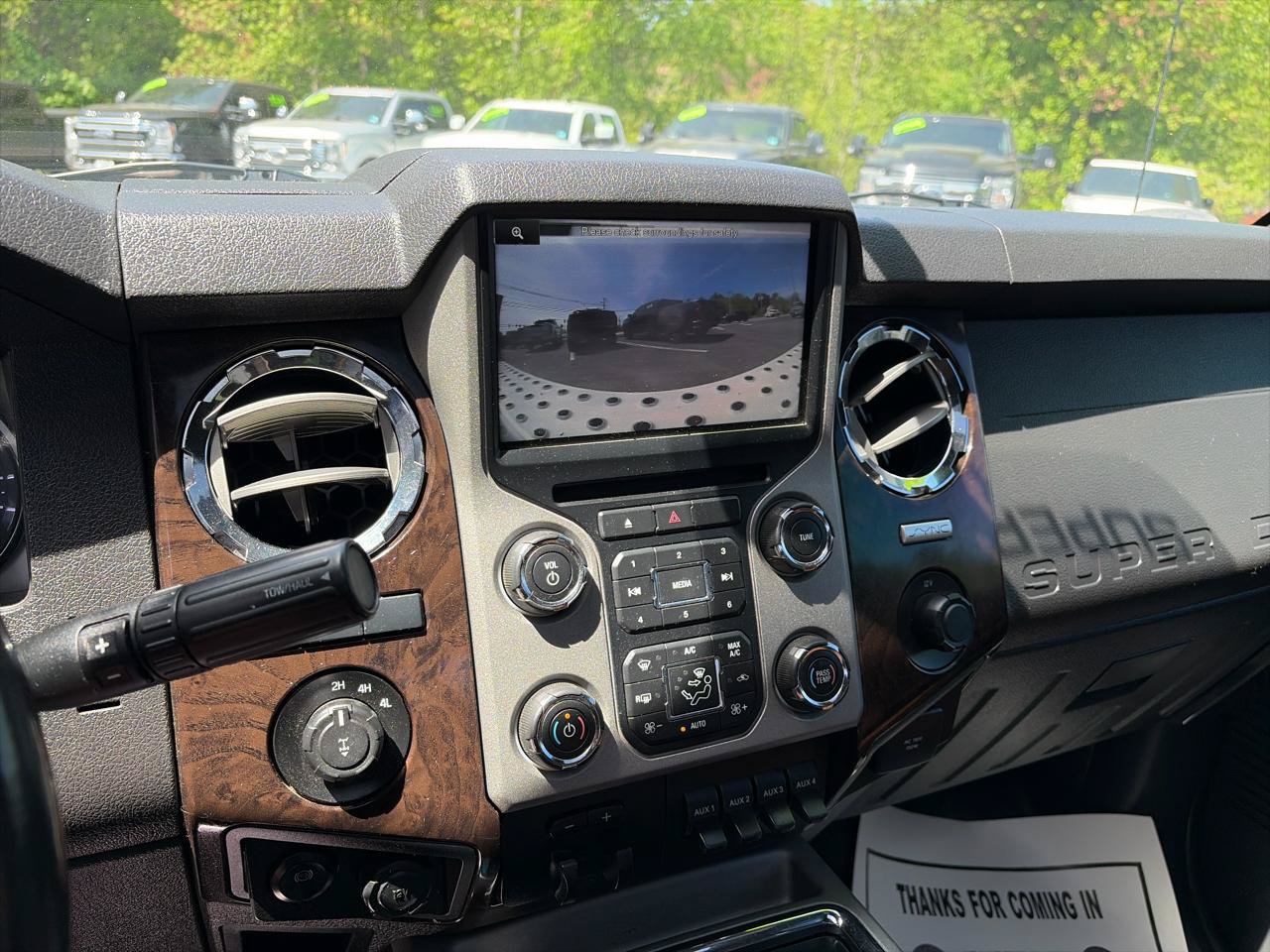 Used 2016 Ford F350 Platinum w/ Snow Plow Prep Package AWD/4WD image 18