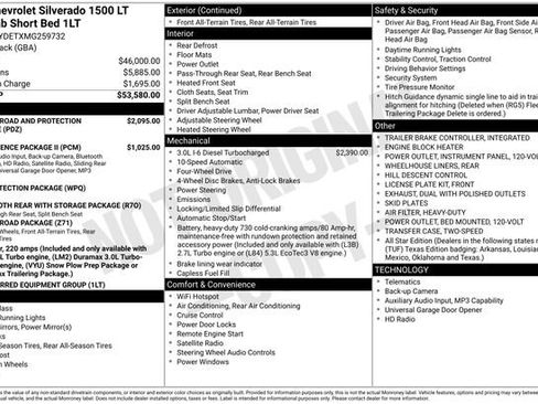 Used 2021 Chevrolet Silverado 1500 LT AWD/4WD image 2