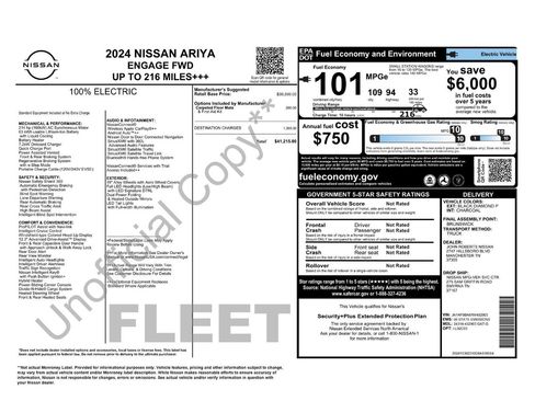 Certified 2024 Nissan Ariya FWD image 33