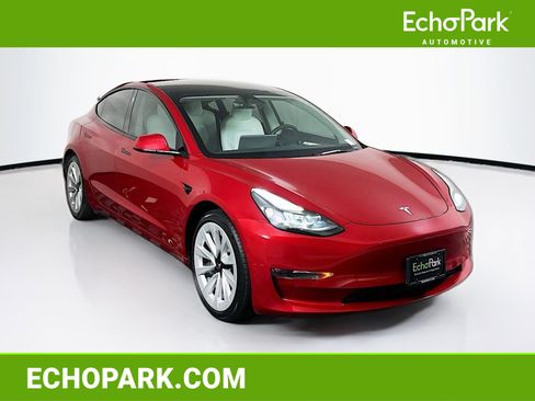 Used 2022 Tesla Model 3 Long Range AWD/4WD image 1