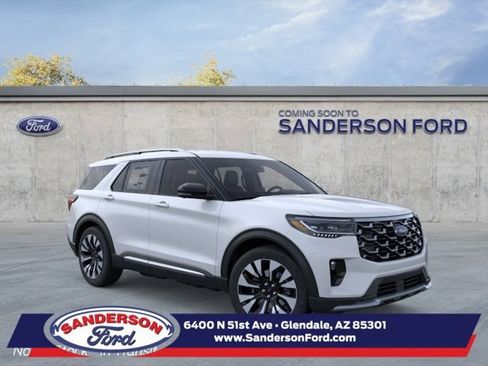 New 2026 Ford Explorer Platinum w/ LUX Leather Package AWD/4WD image 1