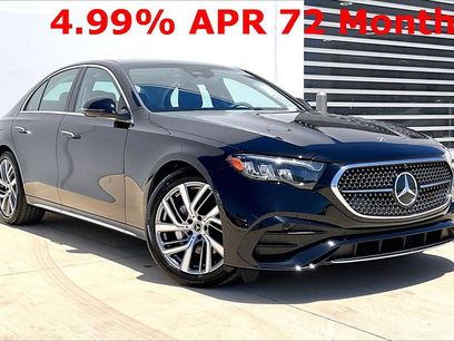 New 2025 Mercedes-Benz E 350 4MATIC Sedan