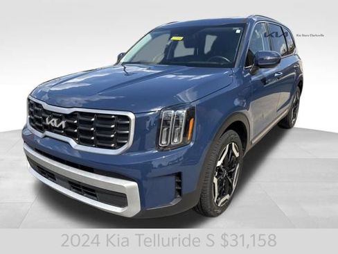 Certified 2024 Kia Telluride S w/ S Sunroof Package FWD image 4