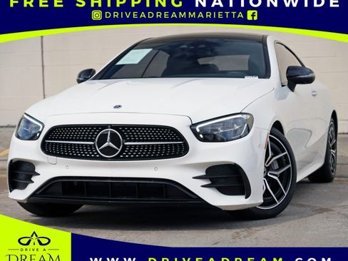 Used 2023 Mercedes-Benz E 450 Coupe w/ AMG Line image 1