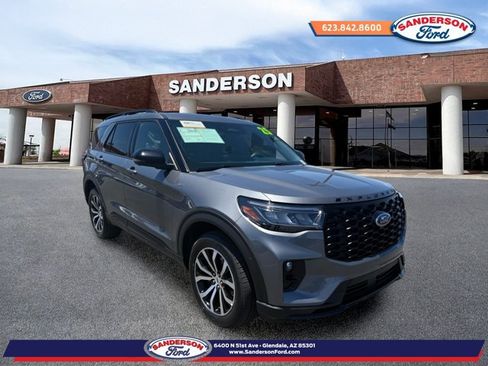 Certified 2025 Ford Explorer ST-Line AWD/4WD image 1