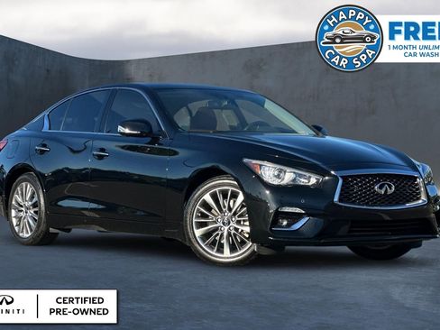 Certified 2023 INFINITI Q50 Luxe w/ Cargo Package image 1