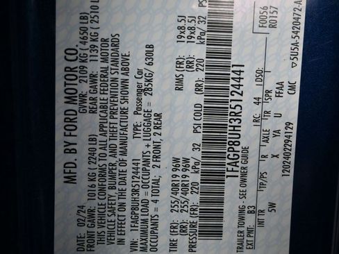 Used 2024 Ford Mustang Premium image 9