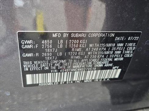 Used 2022 Subaru Outback Limited image 15