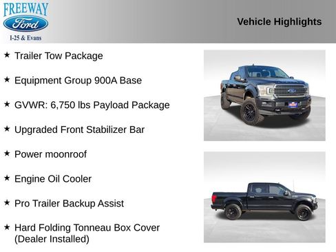Used 2020 Ford F150 Limited w/ Trailer Tow Package AWD/4WD image 2