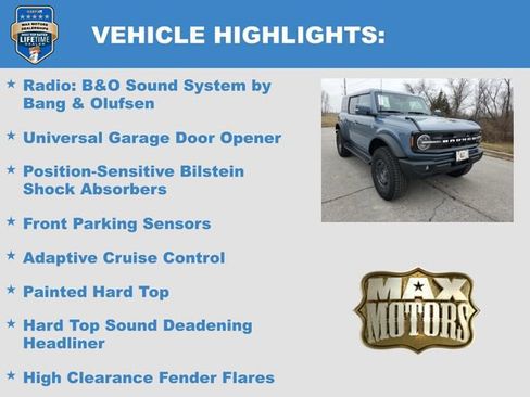 New 2025 Ford Bronco Outer Banks w/ Sasquatch Package AWD/4WD image 17